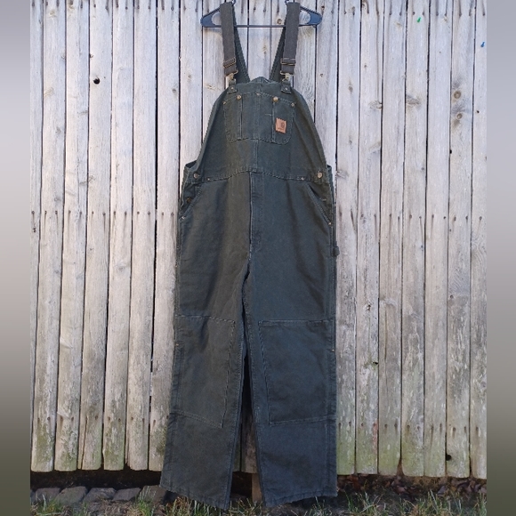 Carhartt Pants Nwt Carhartt Moss Fully Lined Insulated Snadstone